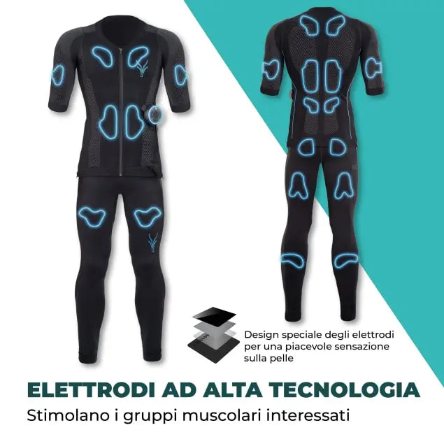 Tuta EMS Evolution con Leggings (uomo)