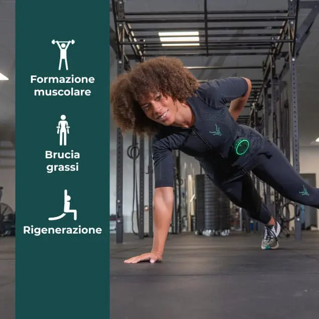 Tuta EMS Evolution con leggings (donna)