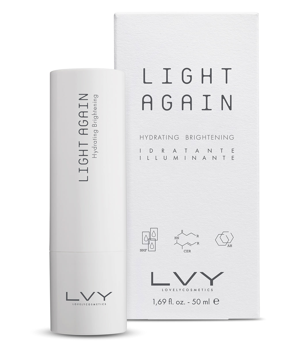 LIGHT AGAIN Fluido Viso Idratante – Illuminante